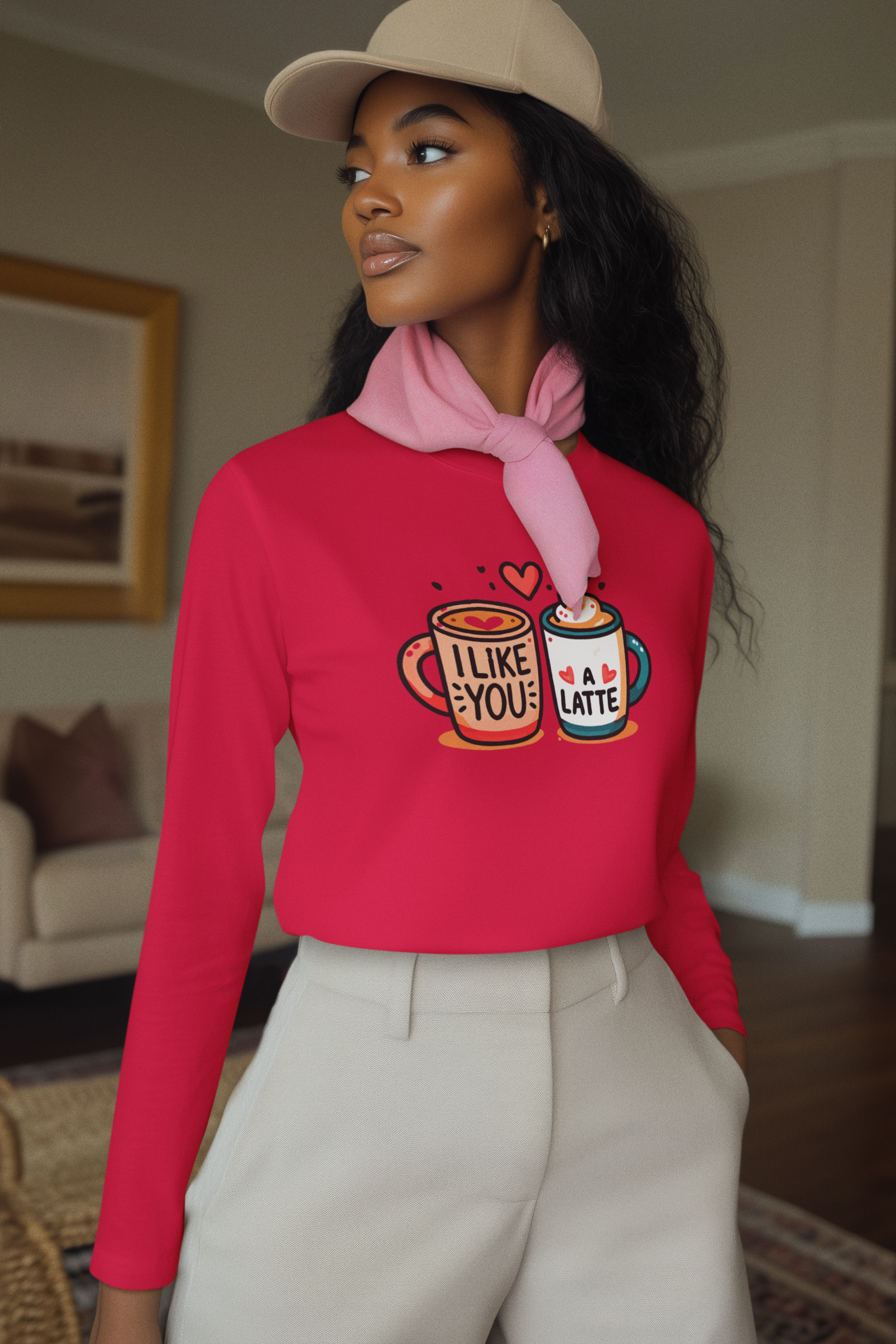 I Like You A Latte Long Sleeve Tee