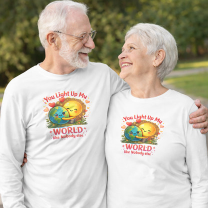 You Light Up My World – Valentine Tee