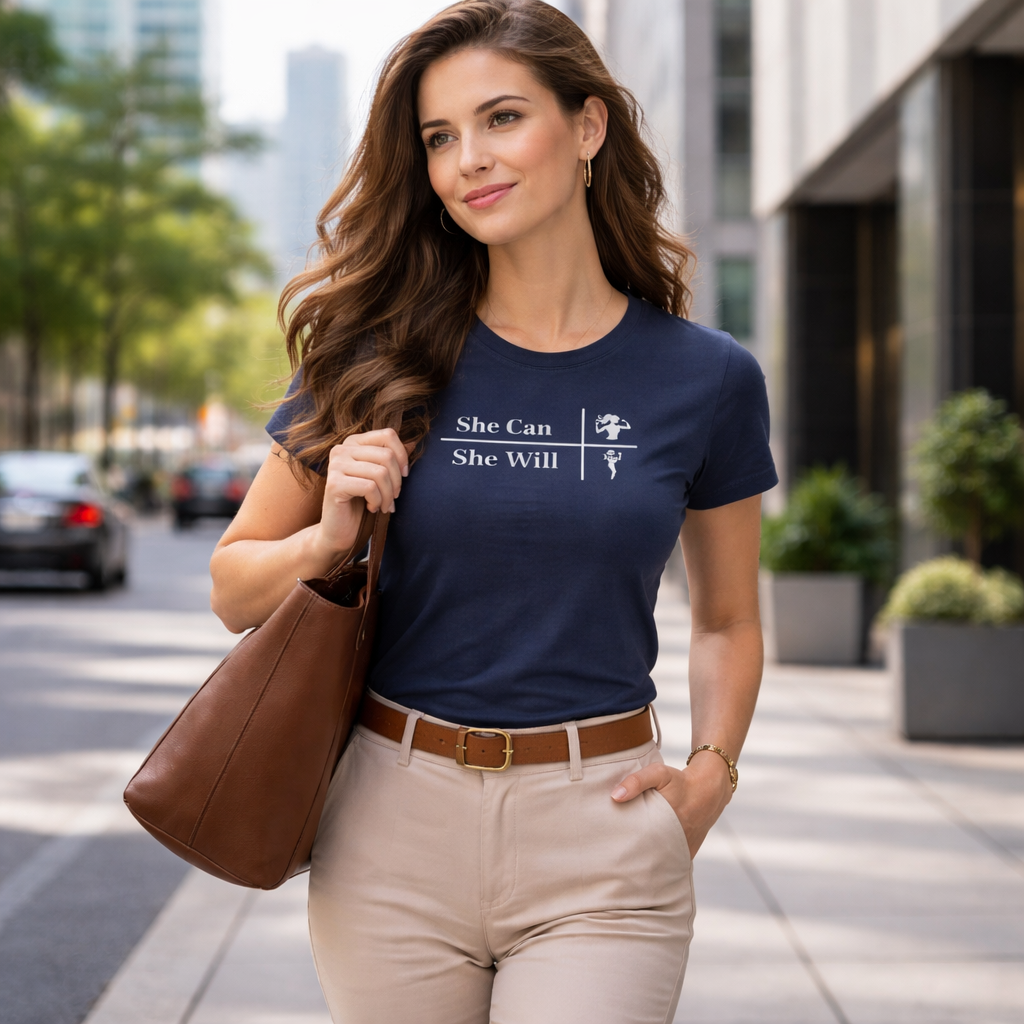 She Can, She Will Tee