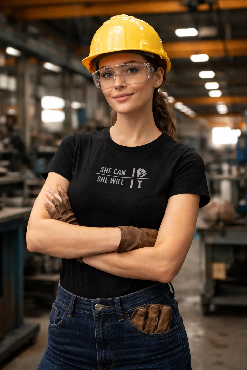 She Can, She Will Tee