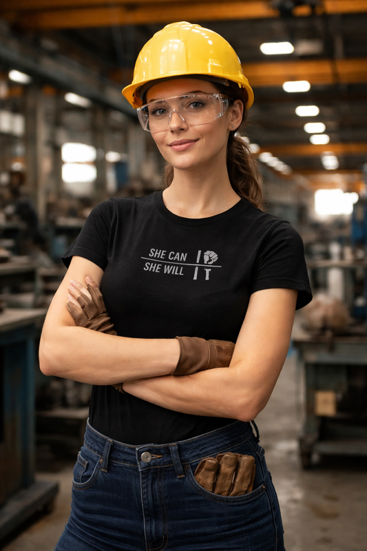 She Can She Will Tee