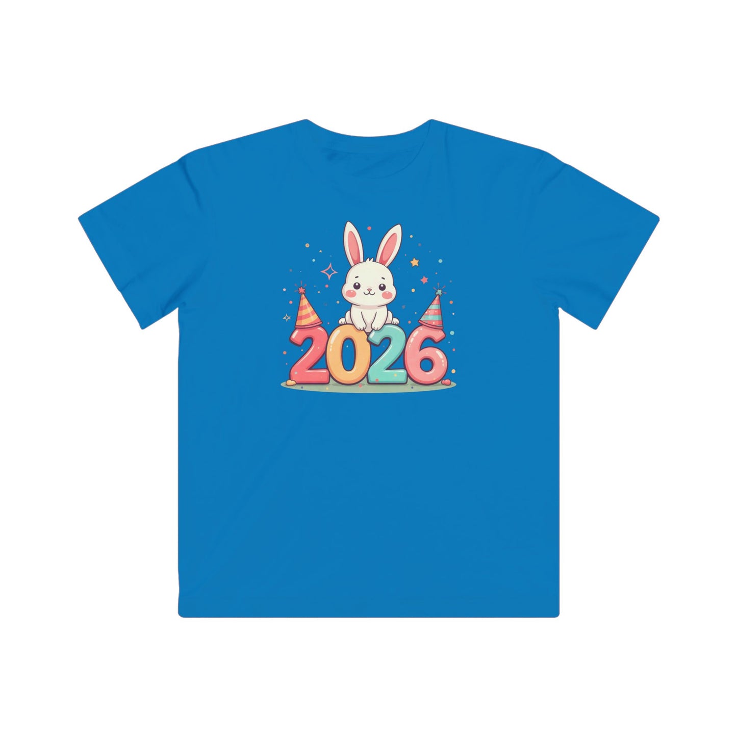 Kids Tee — 2026 Bunny New Year Party Shirt