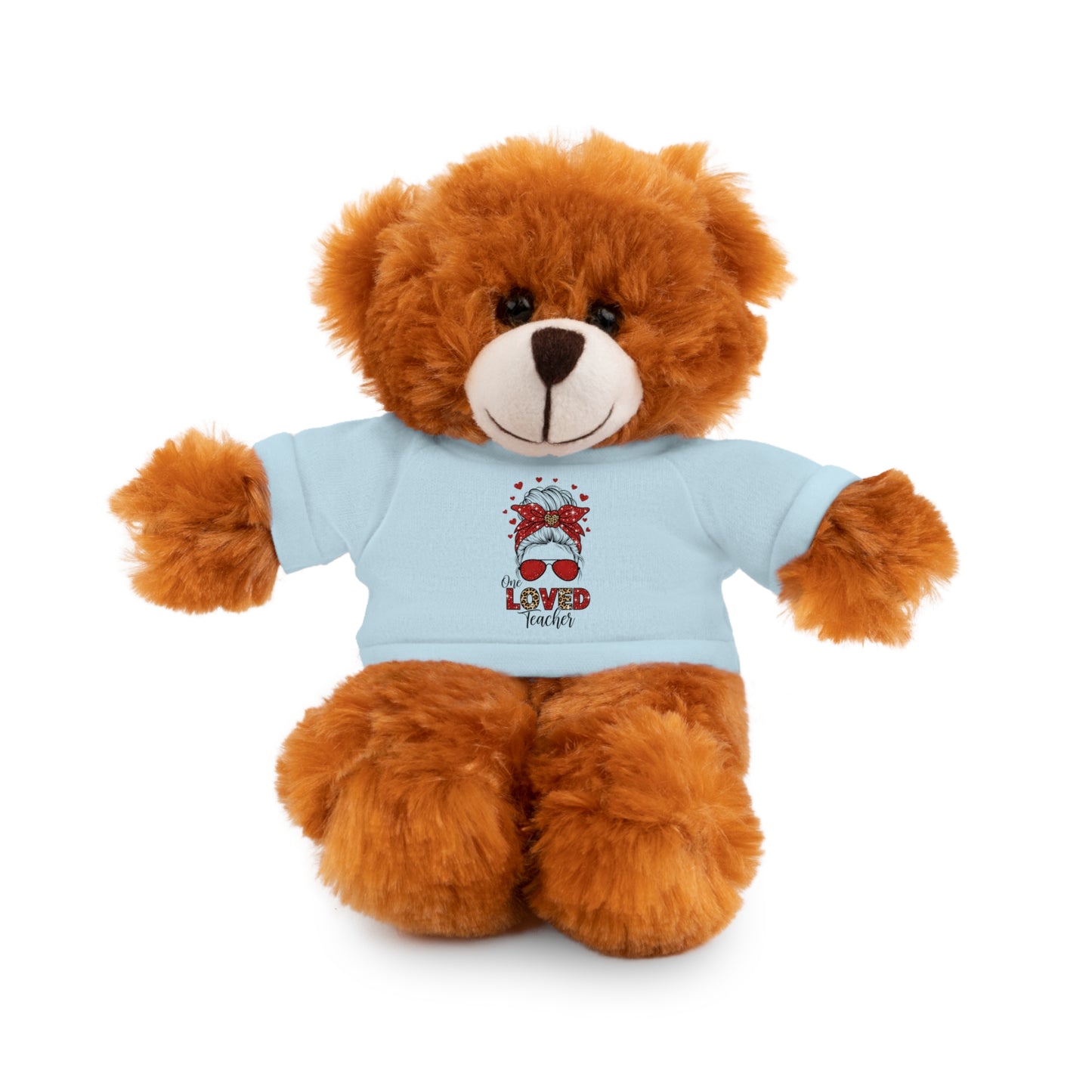 Green Teddy Bear with 'XOXO' Tee – Cute Stuffed Animal Gift