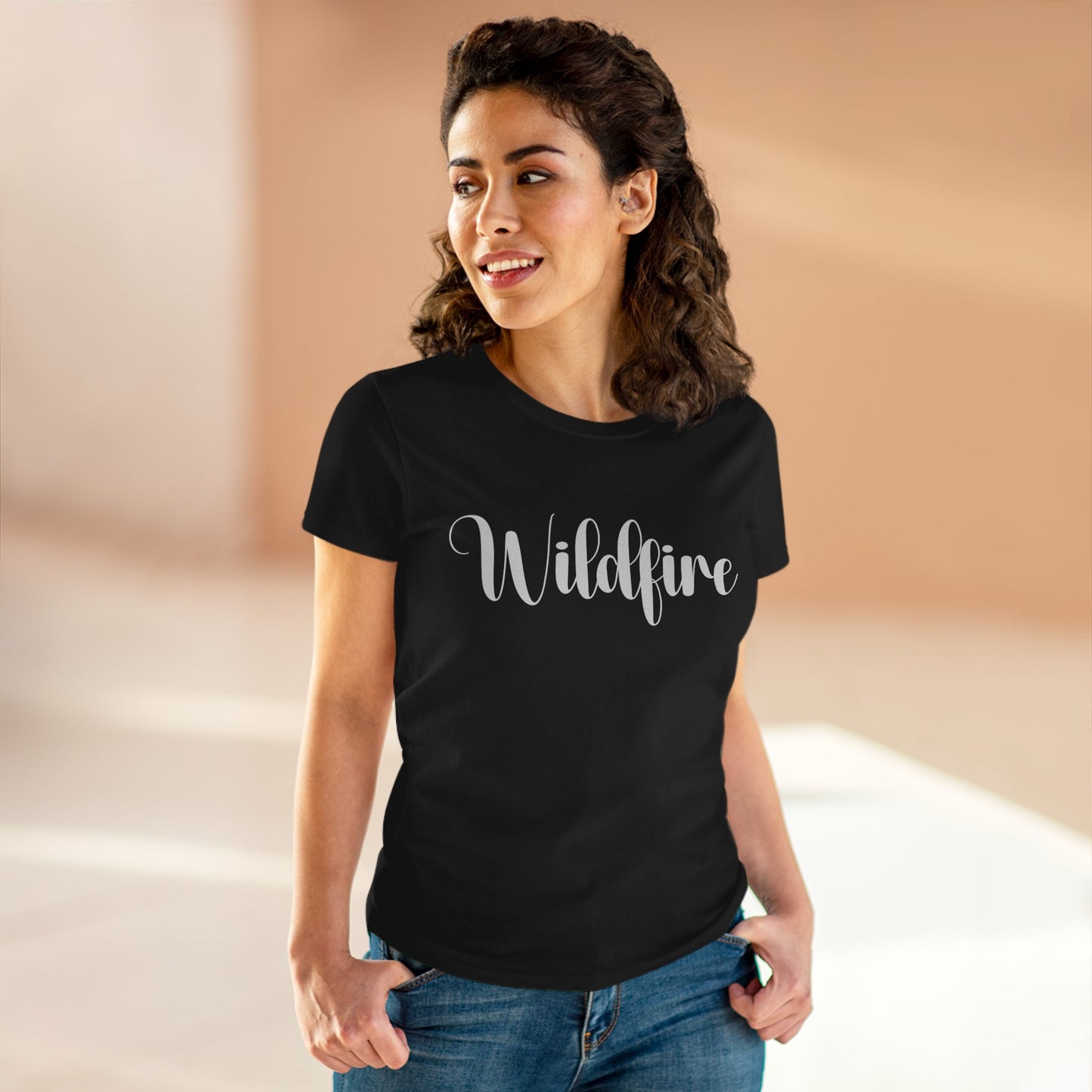 Wildfire Women's Midweight Cotton Tee