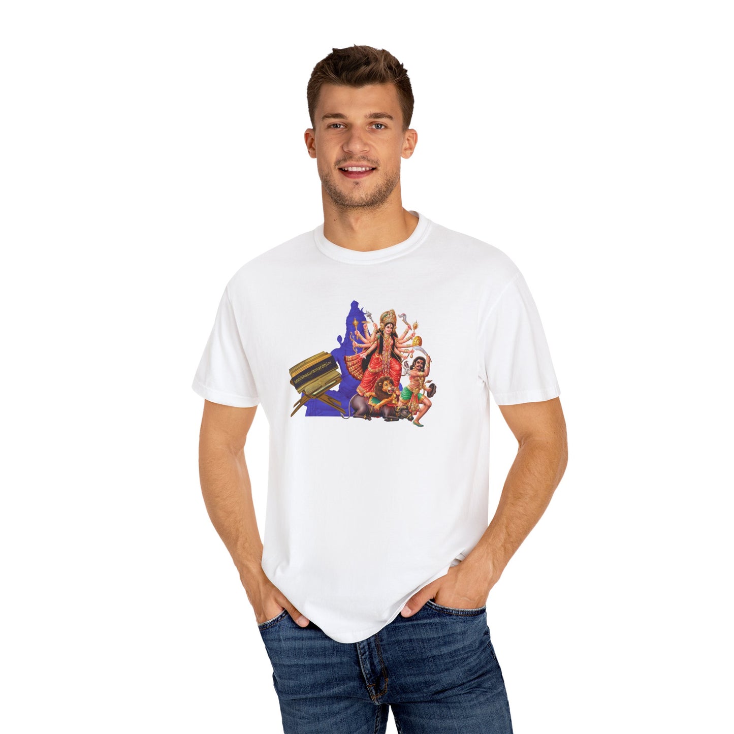 Hindutva : Mahishasura Mardini English T-Shirt