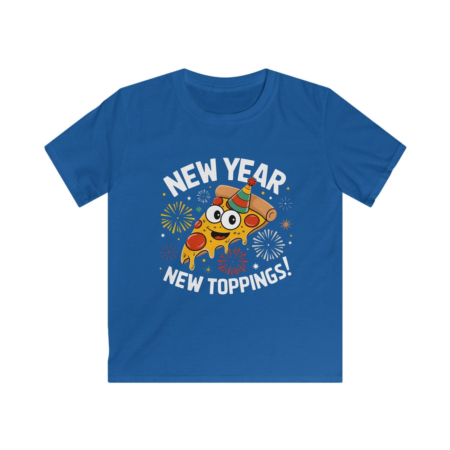 Kids Tee — “New Year, New Toppings!”