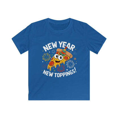 Kids Tee — “New Year, New Toppings!”