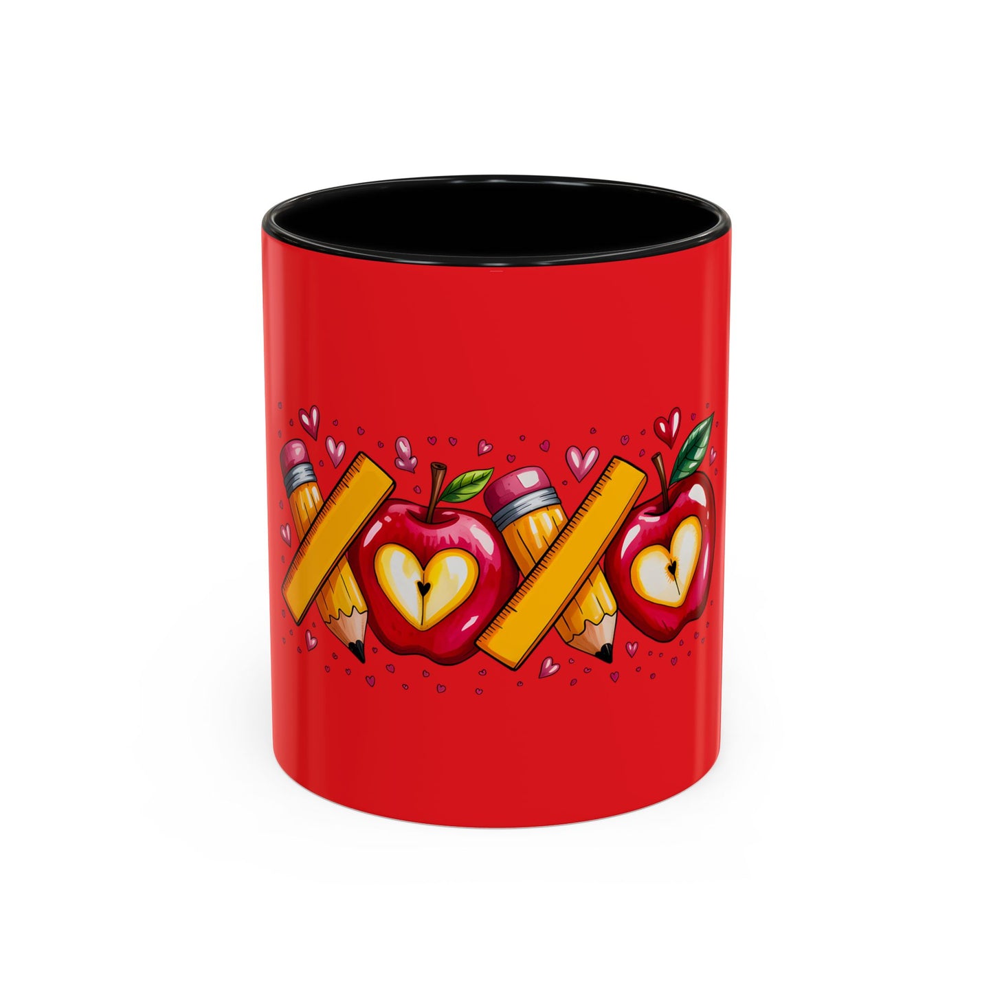 Teacher Appreciation Apple & Pencil Coffee Mug