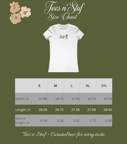 She Can, She Will Tee