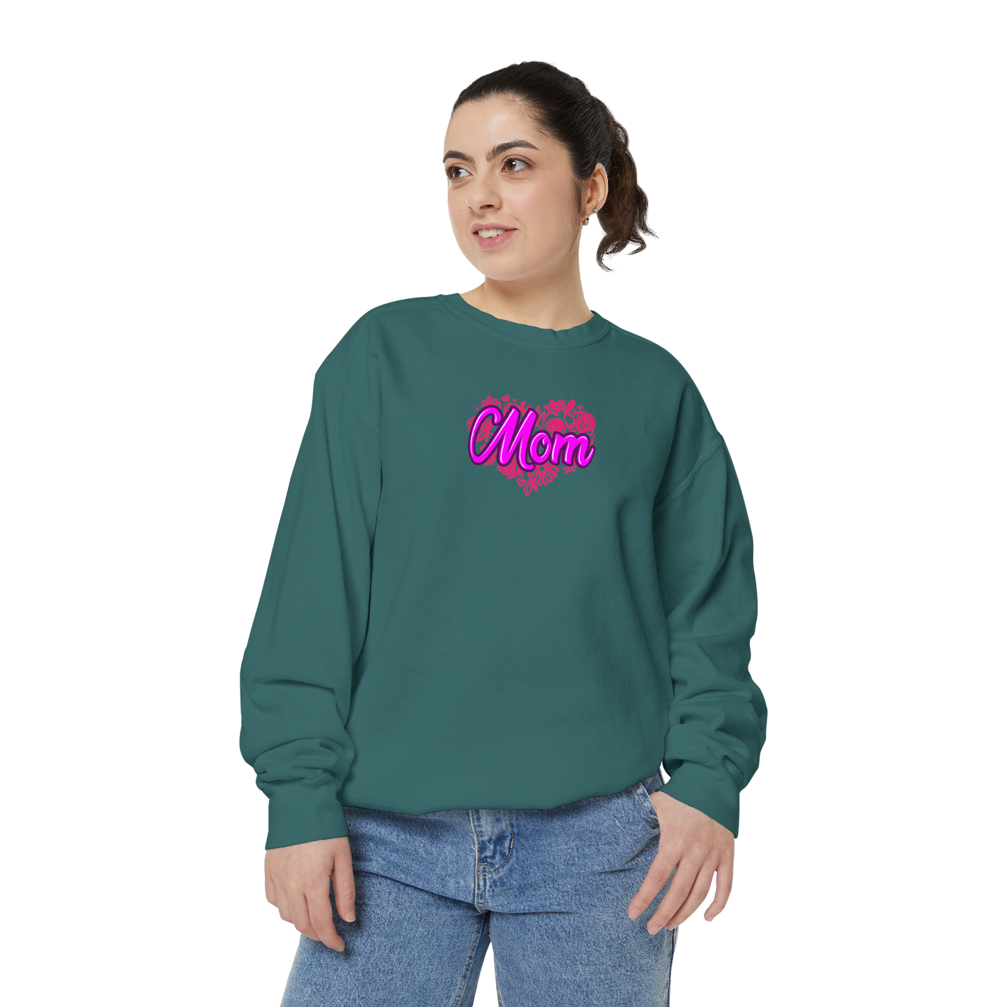Mom Heart Sweatshirt