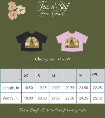 Village  Vibe Crop Tee