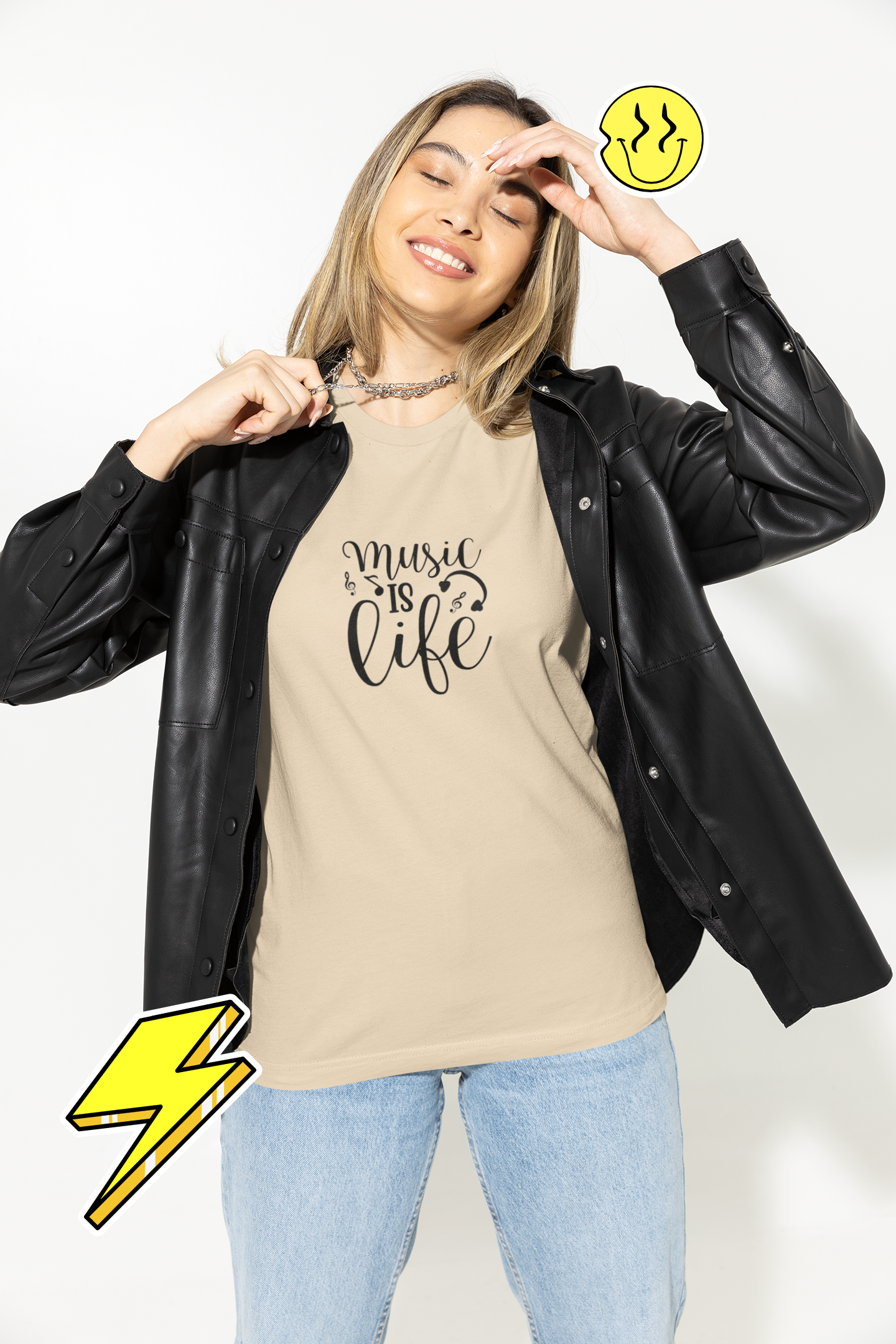 Music is Life Short Sleeve Tee