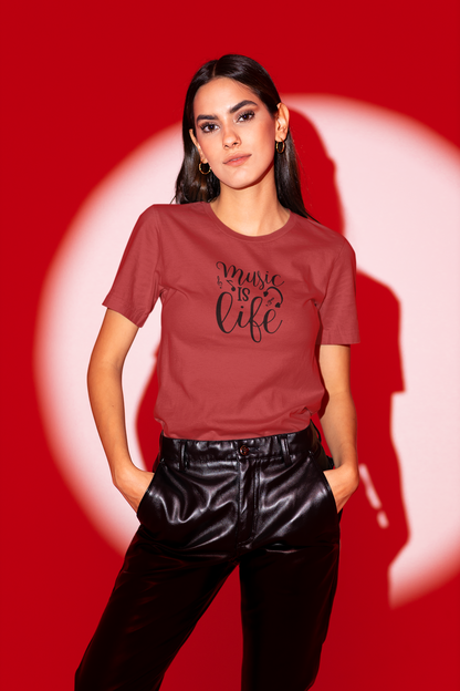 Music is Life Short Sleeve Tee
