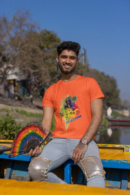 Hare Krishna Unisex Vibrant Graphic Tee