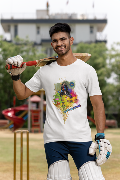 Hare Krishna Unisex Vibrant Graphic Tee